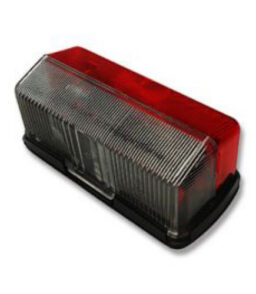 MP8743B AJBA 12V Bulb Red/White Outline Marker Lamp (FI.057)