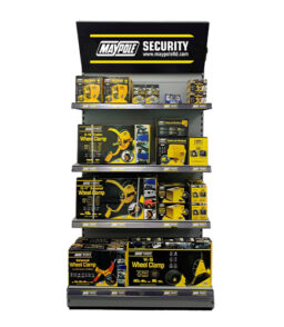 YMAYSECURITYSTAND Maypole Security Branded Retail Stand