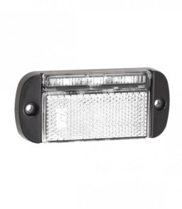 L44WME LED Autolamps 12/24V Low Profile Front Clear Marker Lamp
