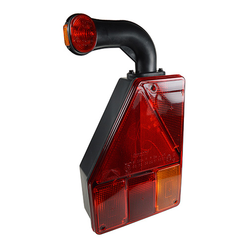 P24405100 Aspock Earpoint I LH 12V Bulb Combination Lamp with End Outline Marker Lamp