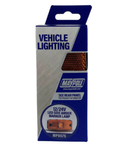 MP8575 WAS 10-30V Amber LED Side Marker Lamp Display Packed