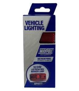 MP8577 WAS 10-30V Red LED Rear Marker Lamp Display Packed