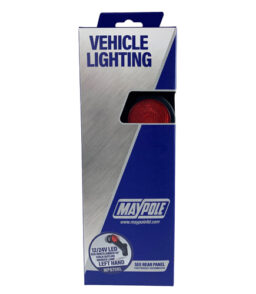 MP8708L WAS 9-36V LED 45° LH Red/White/Amber Outline Marker Lamp