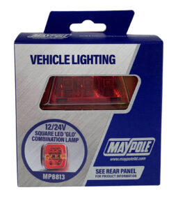 MP8813 10-30V LED GLO Square Combination Lamp Display Packed