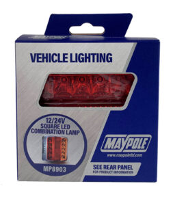 MP8903 12/24V LED Combination Lamp with 15cm Cable Display Packed