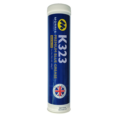 MP6971 Morris Lubricants K323 Premium Blue Grease 400G Cartridge
